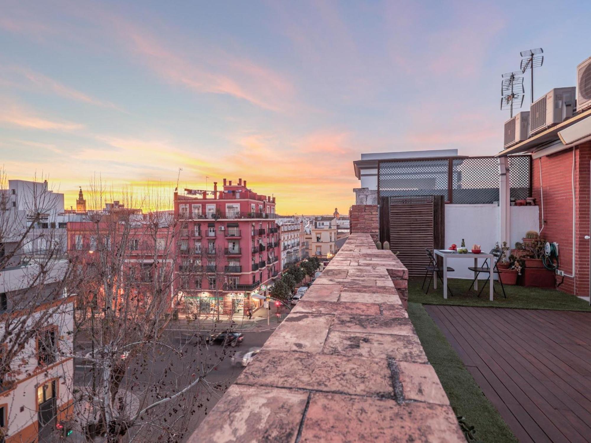 Apartamento Bonito Atico En El Centro Con Terraza Sevilla